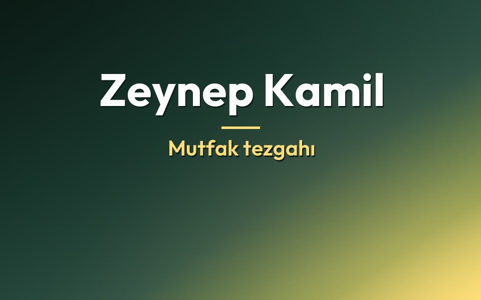 Zeynep Kamil Mutfak tezgahı